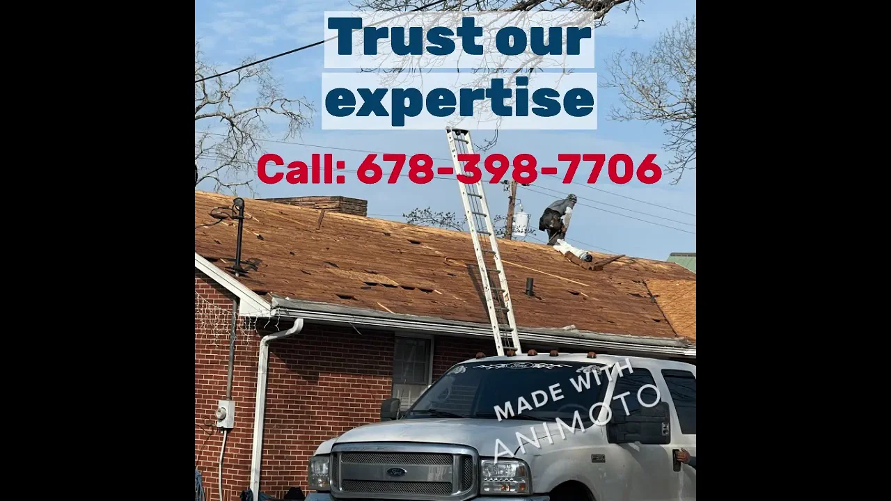 Storm damage roof repair Acworth GA